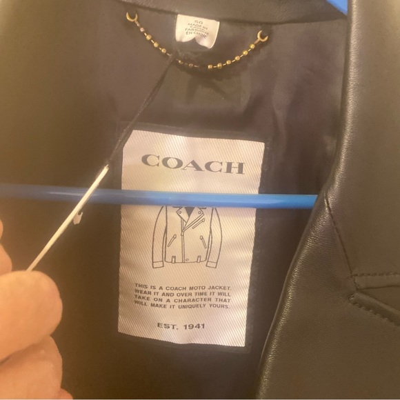 #Coach Moto jacket - Picture 7 of 14